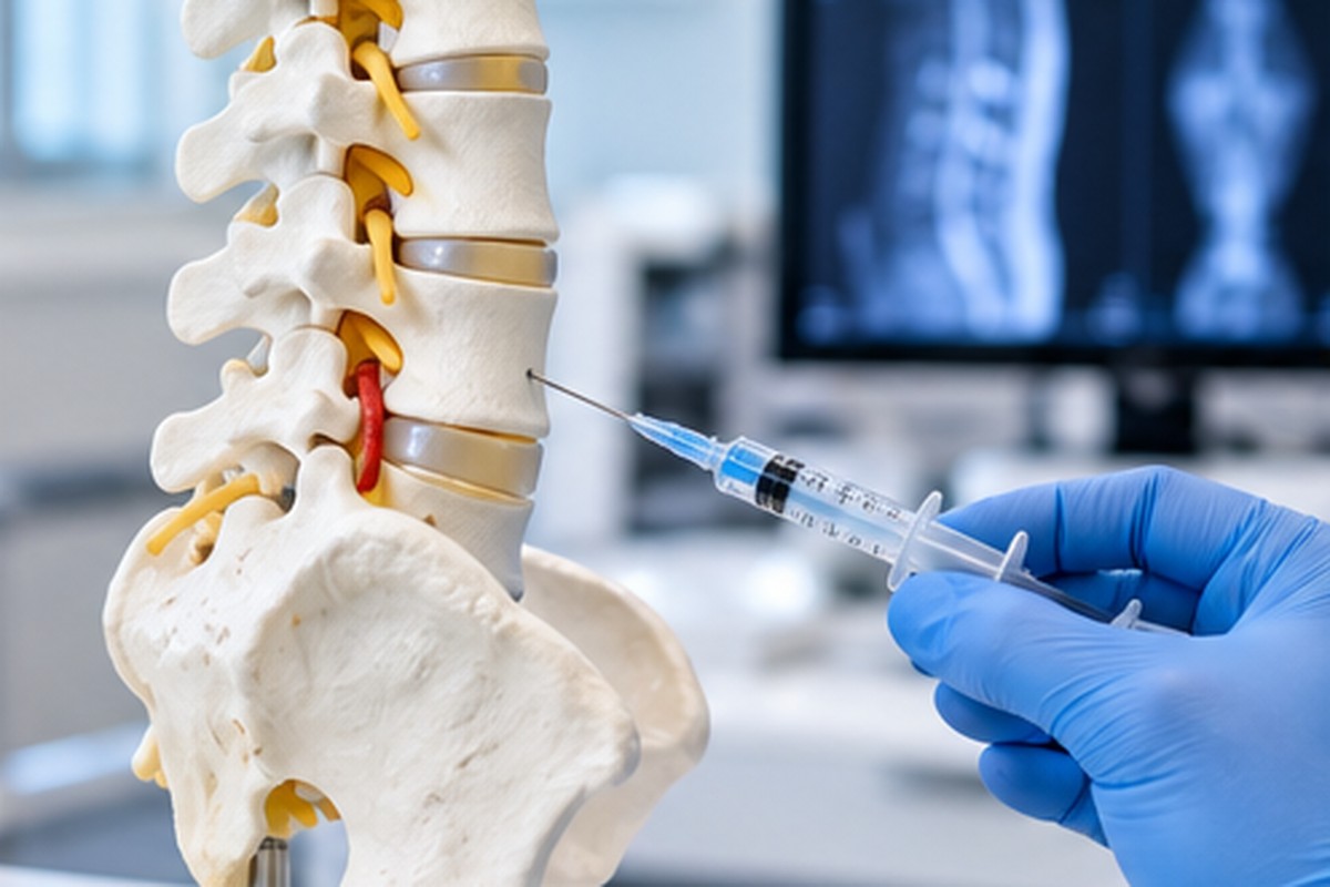 Pain management spine injection