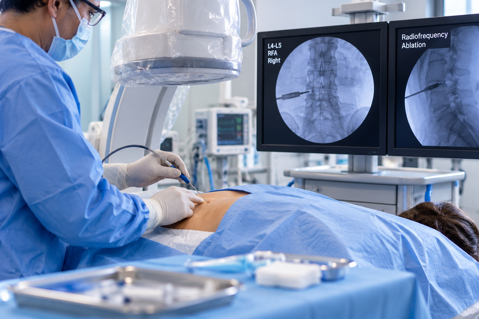 Radiofrequency ablation treatment